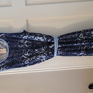 Fade and Glory long sleeveless dress/ one piece jumpsuit